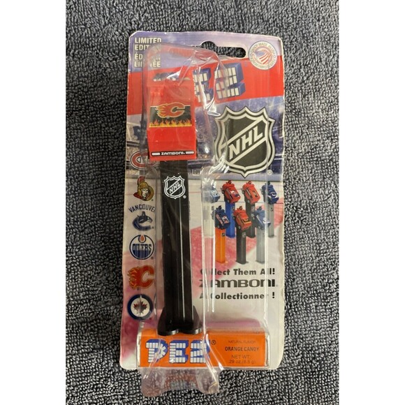 PEZ Limited Edition Zamboni Dispenser. Calgary Flames. NEW 2015 - Picture 1 of 4